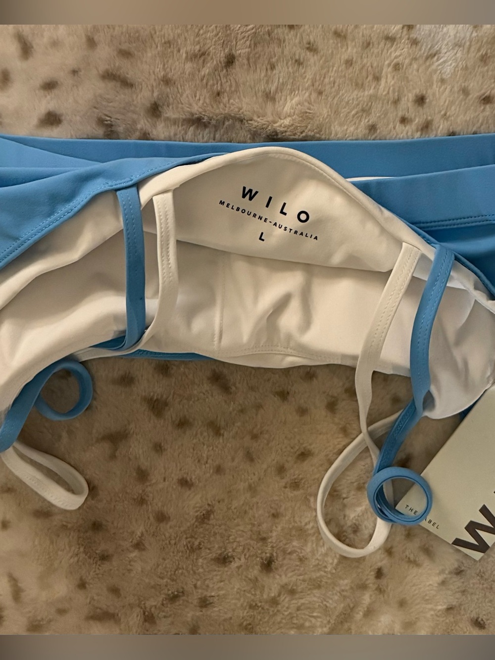 WILO THE LABEL TWO PIECE SET BRA/SKORT SIZE L - Picture 4 of 4